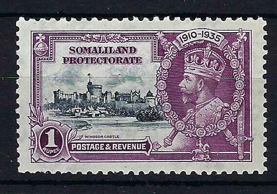 Image of Somaliland Protectorate SG 89l LMM British Commonwealth Stamp
